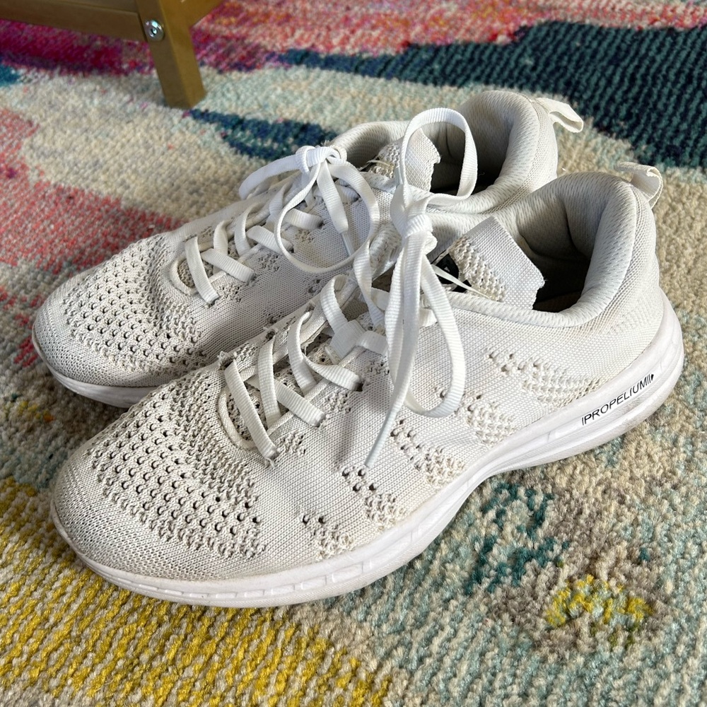 APL White Techloom Pro Running Training Shoes